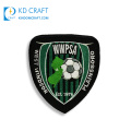 Design personalizado de ferro de passarinho em bordado tecido crachá com nome chapéu sortido time de futebol de futebol patches esportivos bordados